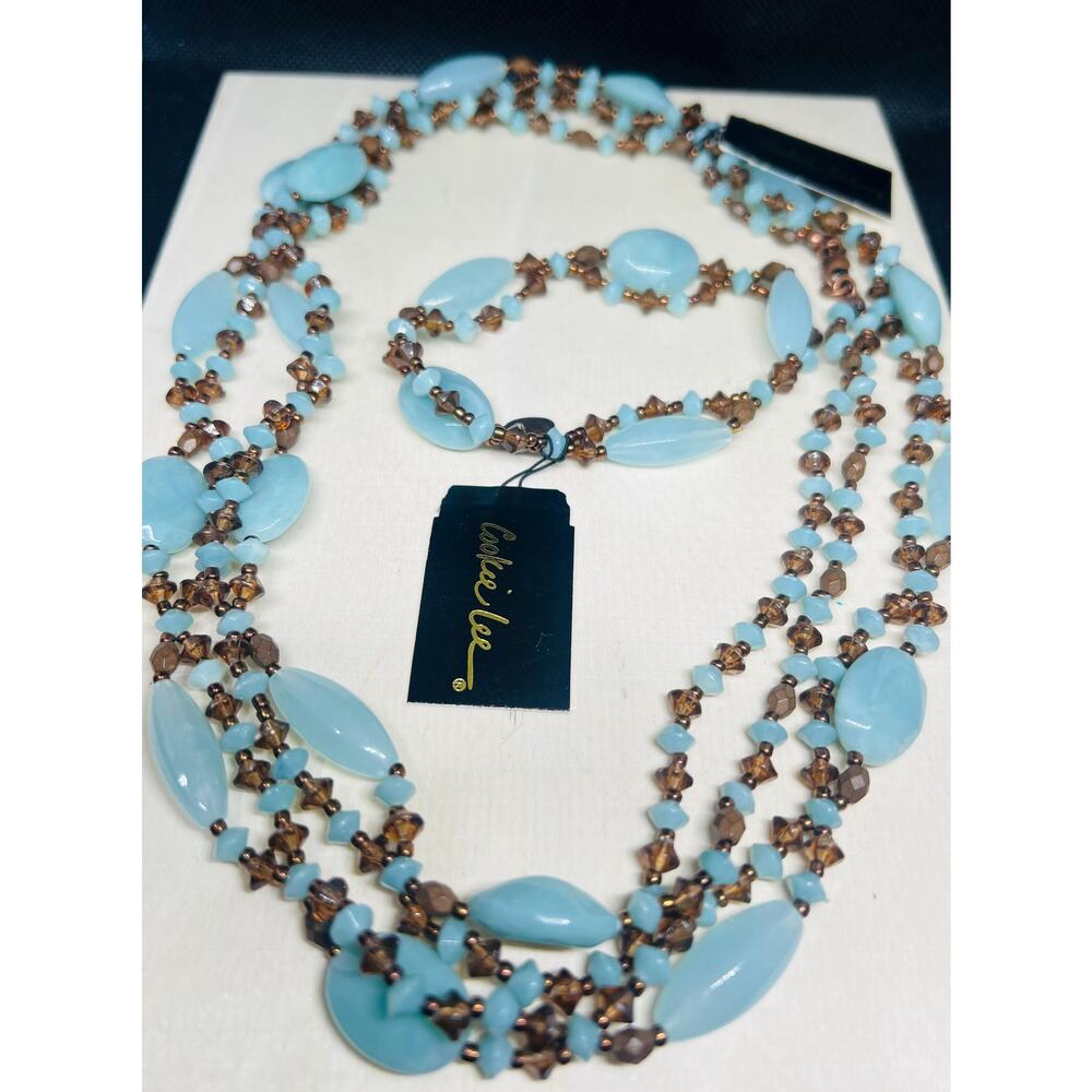 cookie lee necklace, cookie lee, cookie lee jewelry, vintage necklace, vintage